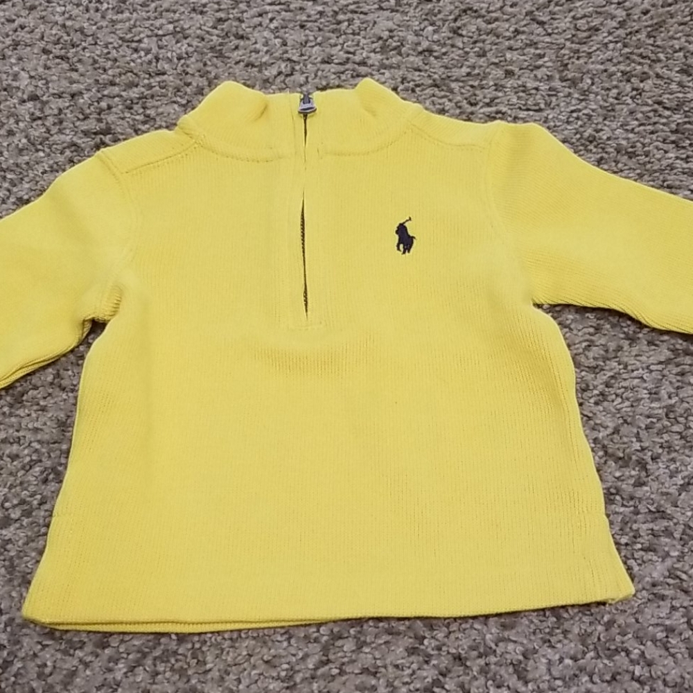 Boy's pullover sweater,size 6M polo Ralph Lauren